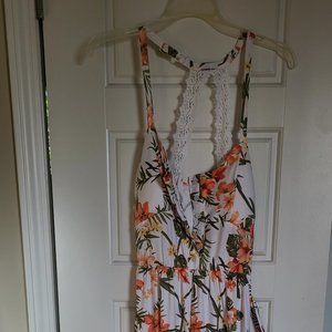 Spring Peach Jumpsuit